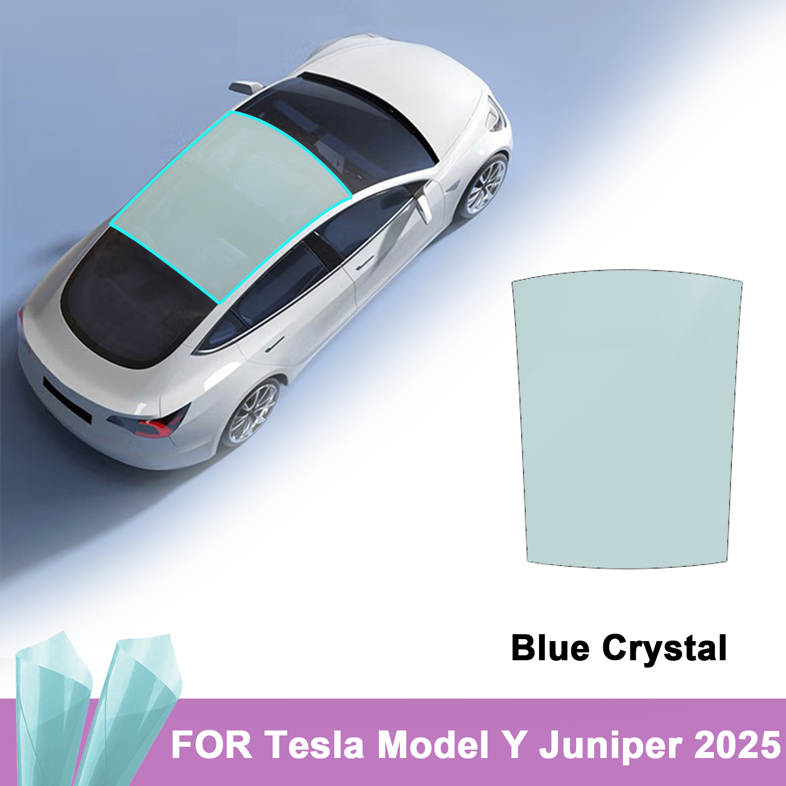 Car Accessories For Winter - TPU Ice Armor Pre-Cut Sunroof Protection