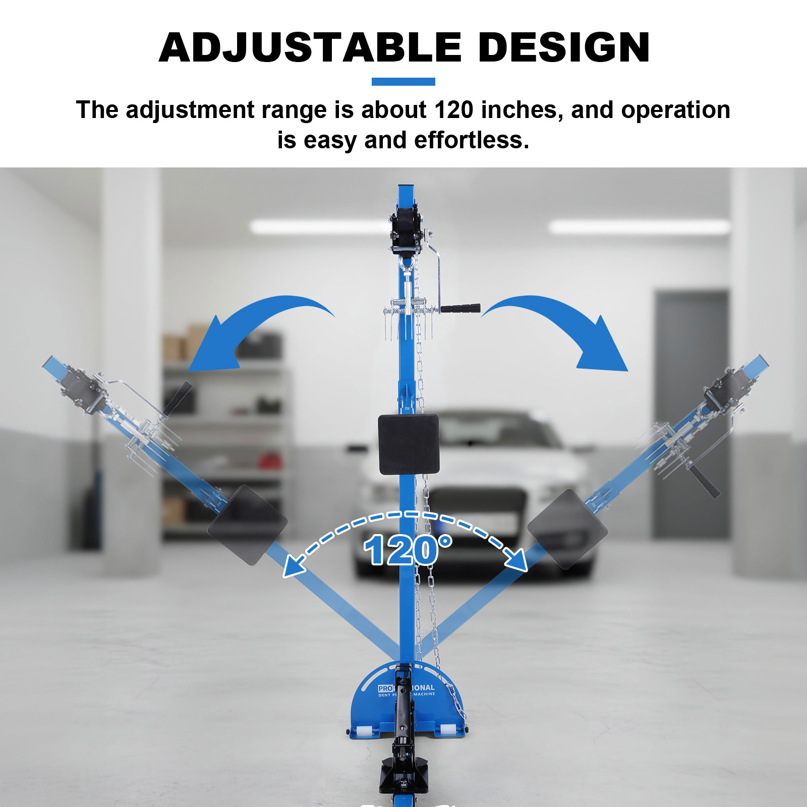 Car Accessories Kit - Adjustable Car Repair Traction Frame with