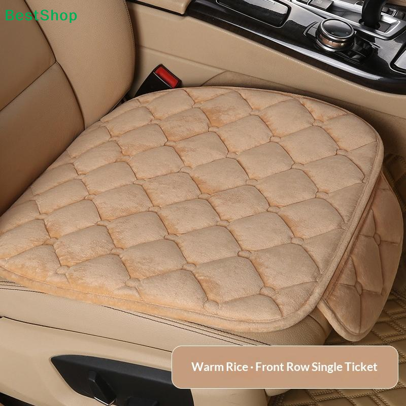 Car Accessories For Winter - ❄Plush Velvet Car Seat Cushion,Non-Slip Back