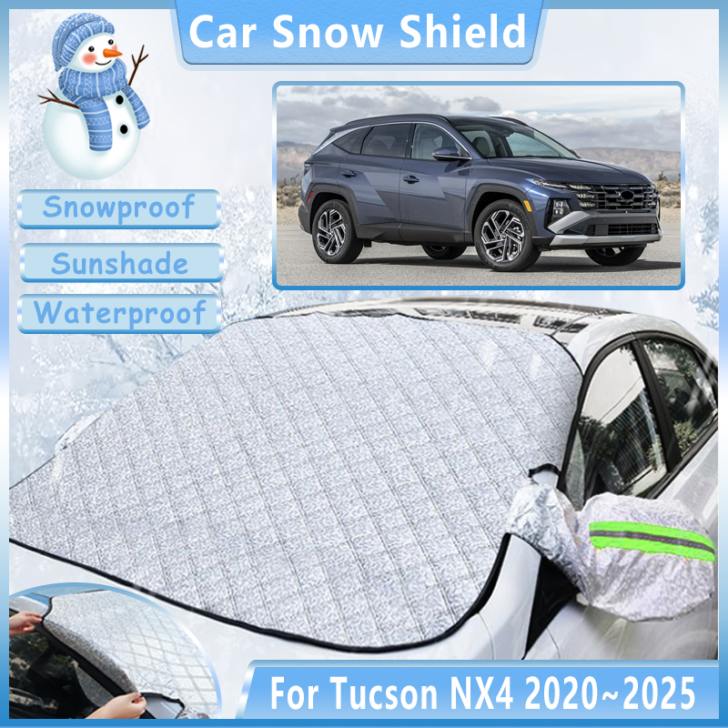 Car Accessories For Winter - Winter Car Snow Cover For Hyundai