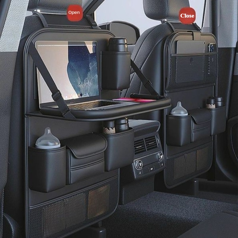 Car Seat Back Organizer with F – обзор и цена Back Seat Car Table