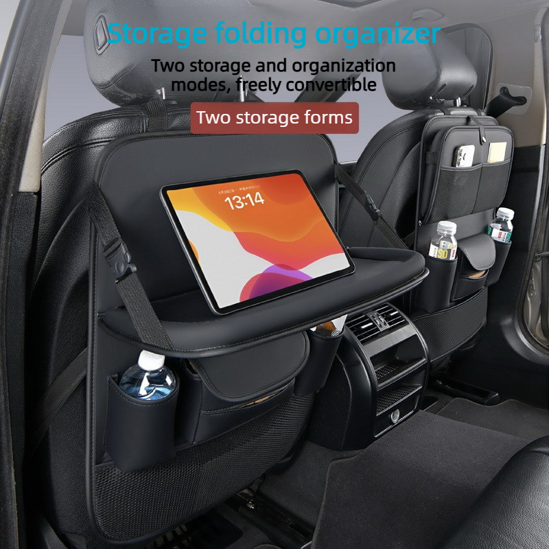 Car Seat Back Organizer with F – обзор и цена Back Seat Car Table