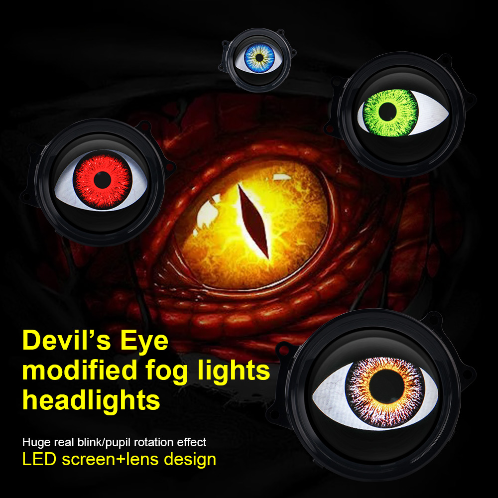 Devil's Eye Car LED Headlight  – обзор и цена Led Headlight Bulbs