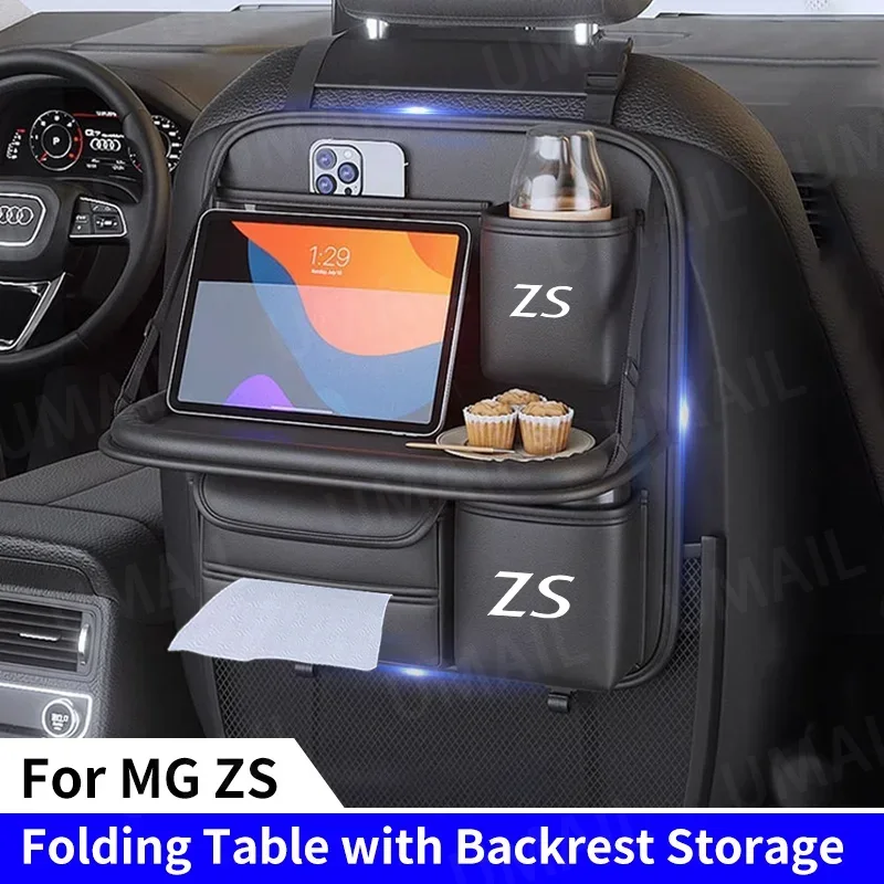 Car Seat Back Storage Bag with – обзор и цена Back Seat Car Table