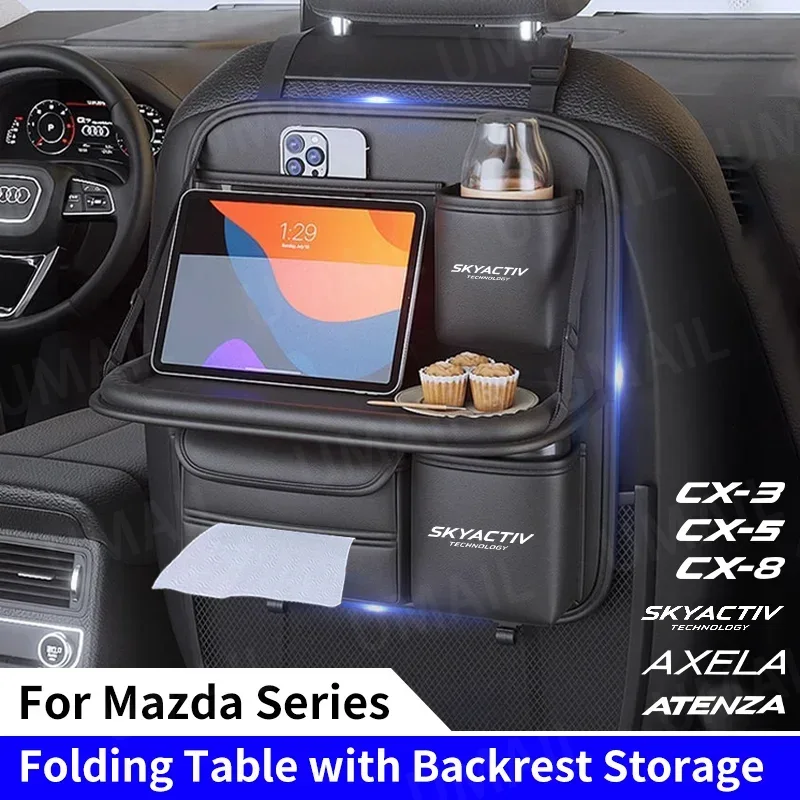 Car Seat Back Storage Bag with – обзор и цена Back Seat Car Table