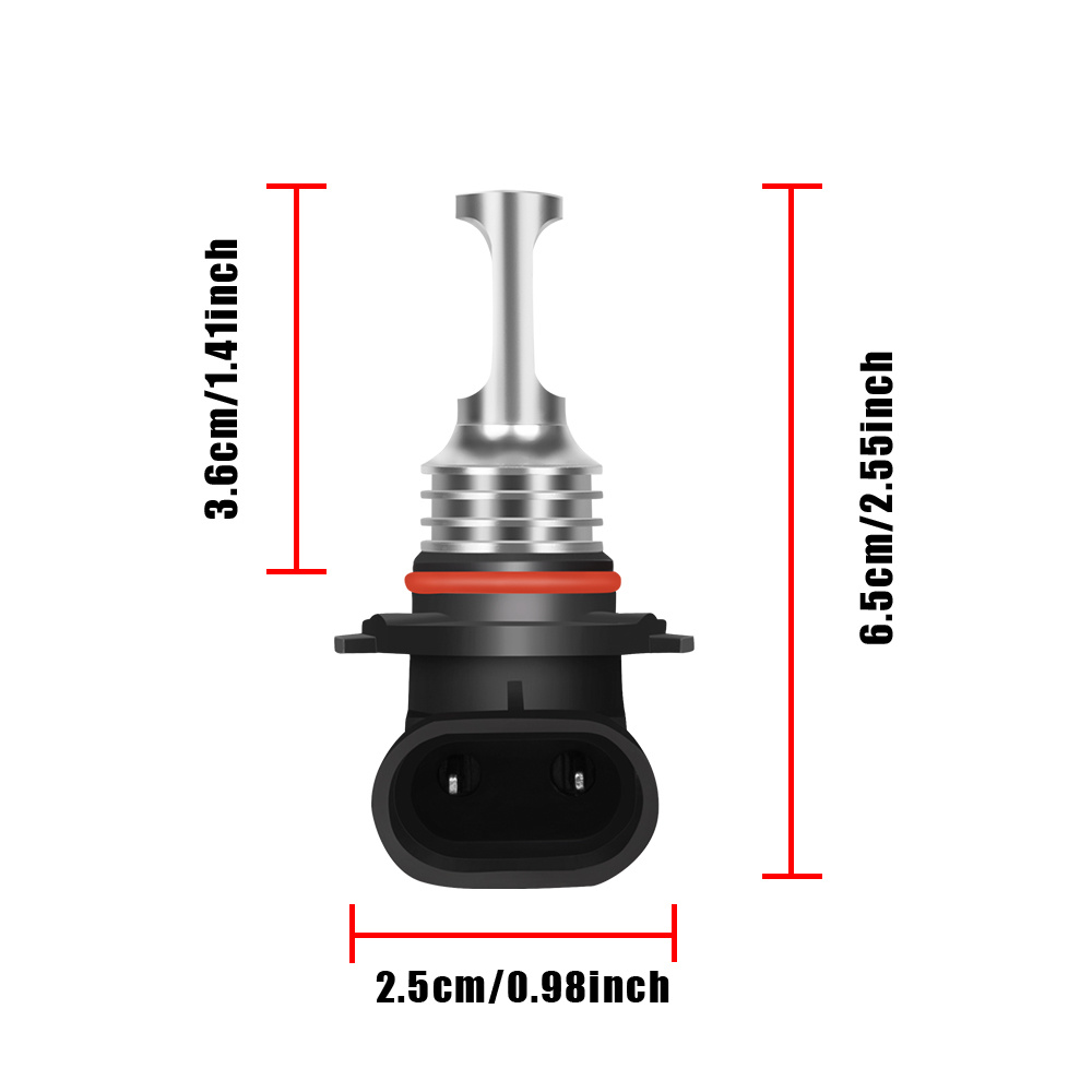 4pcs 9005+H11 36000LM 6000K Br – обзор и цена Led Headlight Bulbs